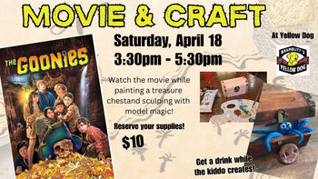 Movie and a Craft: Goonies and treasure chest
