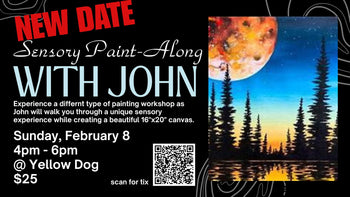 Sensory Painting with John