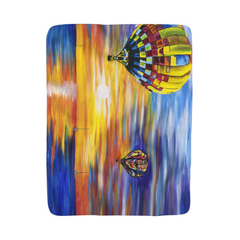 Balloon Sunrise - Blanket