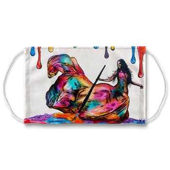 Face Mask - At the End of Her Brush