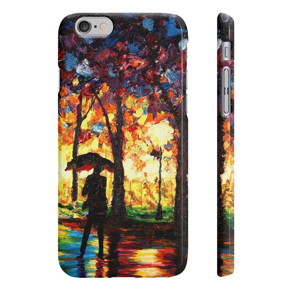Stroll in the Rain - Phone Case