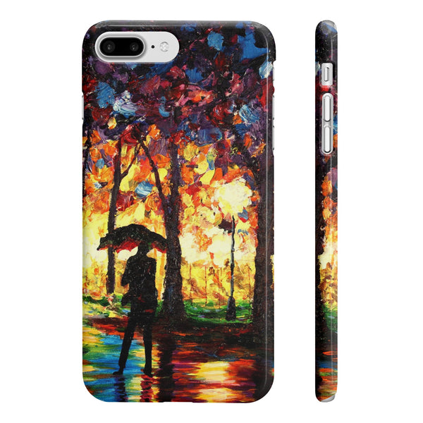 Stroll in the Rain - Phone Case
