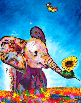 Baby Elephant - Workroom Stock