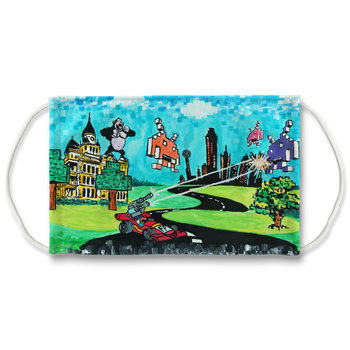 Face Mask - Attack of the Games