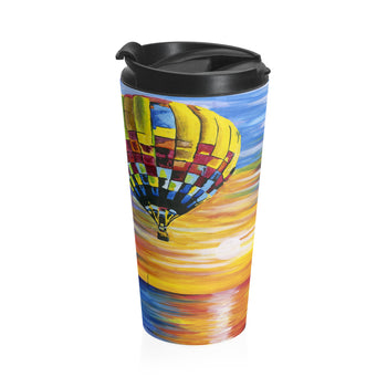 Balloon Sunrise - Travel Mug