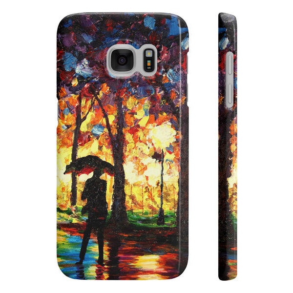 Stroll in the Rain - Phone Case