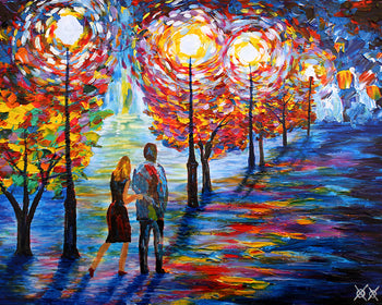 Midnight in the Park - Workroom Stock