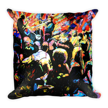 Square Pillow - Spring Jazz