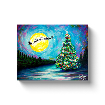 Canvas Wrap - Vision of Santa