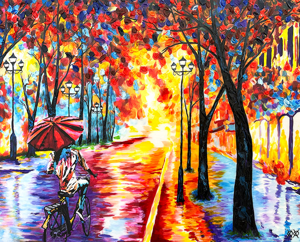 Ride in the Rain - Workroom stock