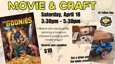 Movie and a Craft: Goonies and treasure chest