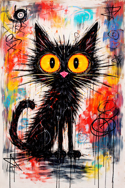 Paint Night: Crazy Cat