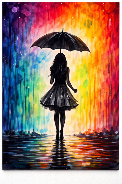 Paint Night: Umbrella Rain
