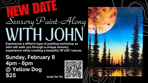 Sensory Painting with John