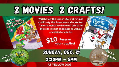 Holiday Movies and Crafts