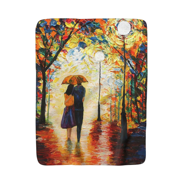 Couple in the Rain - Blanket