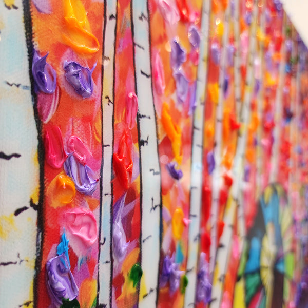 Amongst the Trees - Artist Embellished