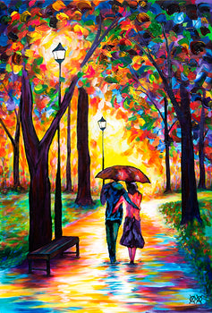 Colors in the Park - Artist Embellished