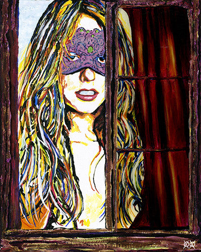 Mardi Gras Window