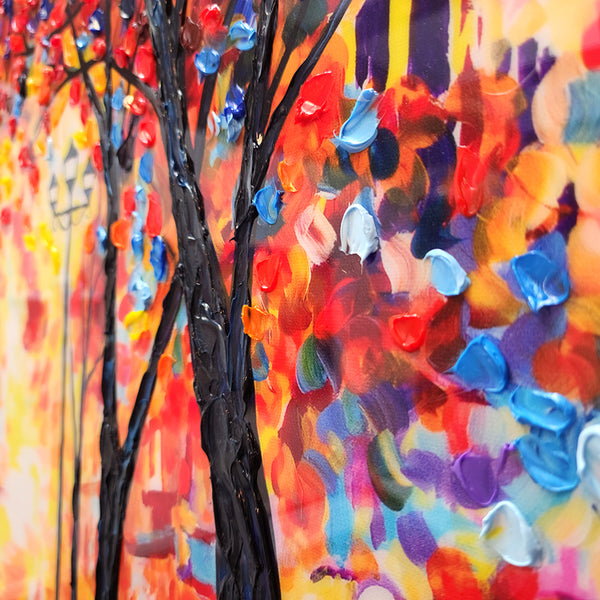 Ride in the Rain - Artist Embellished