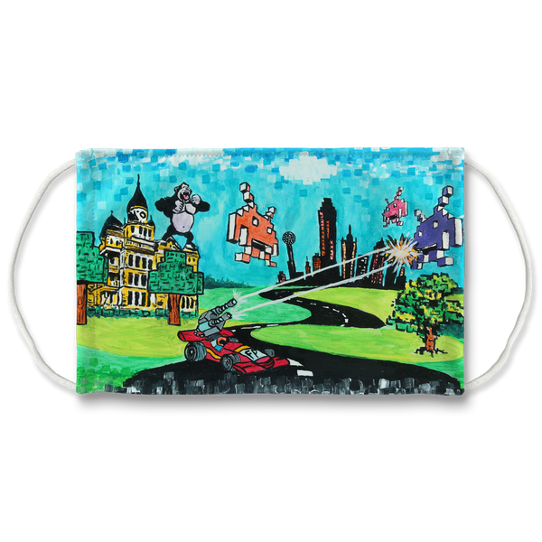 Face Mask - Attack of the Games