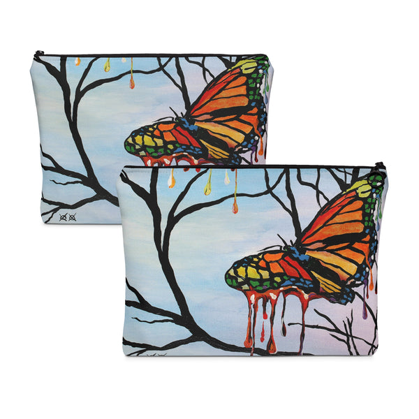 Melting Butterflies - Flat Carry Pouch