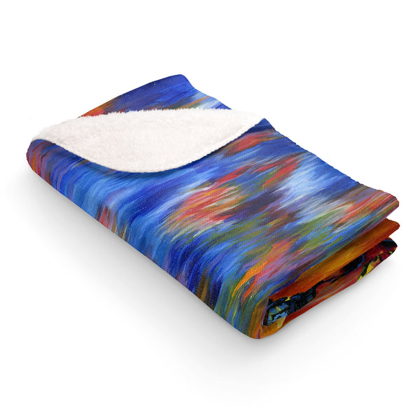 Cowboy Sunset - Blanket