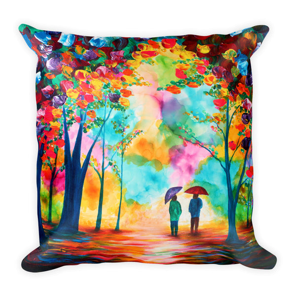 Square Pillow - Music is in the Air